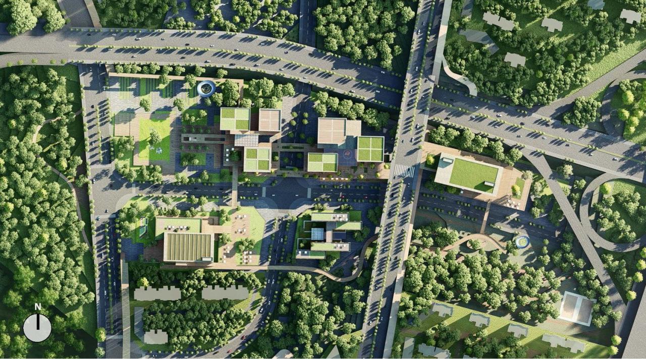 BIM建筑|兰州皋兰社区文体中心 / 一境建筑设计 BIM建筑|兰州皋兰社区文体中心 / 一境建筑设计