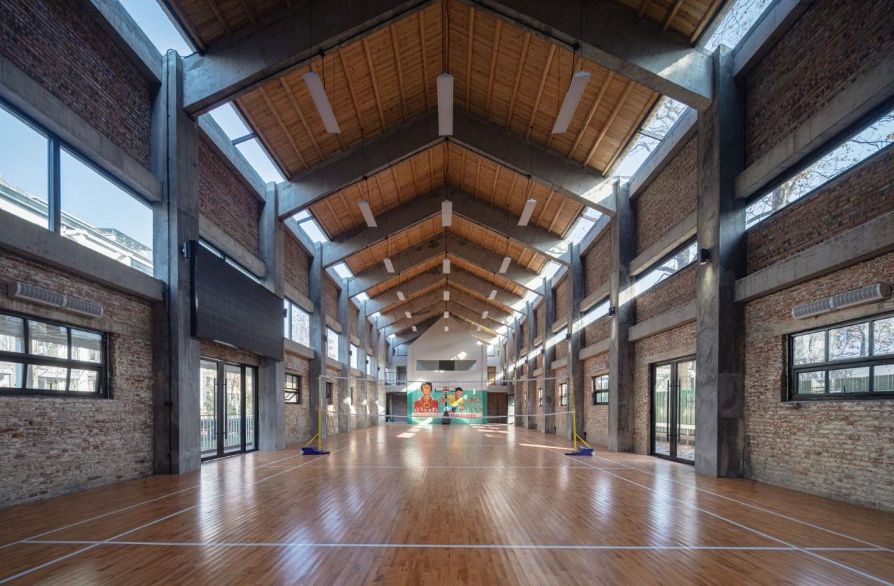 BIM建筑|龙游溪口镇乡村未来社区多功能体育馆+陶瓷专家工作站改造 / 上海严旸建筑设计工作室 BIM建筑|龙游溪口镇乡村未来社区多功能体育馆+陶瓷专家工作站改造 / 上海严旸建筑设计工作室