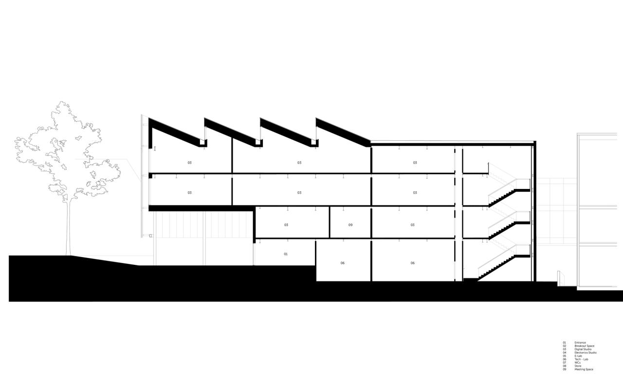 BIM建筑|诺维奇城市学院数字技术工厂 / Coffey Architects BIM建筑|诺维奇城市学院数字技术工厂 / Coffey Architects