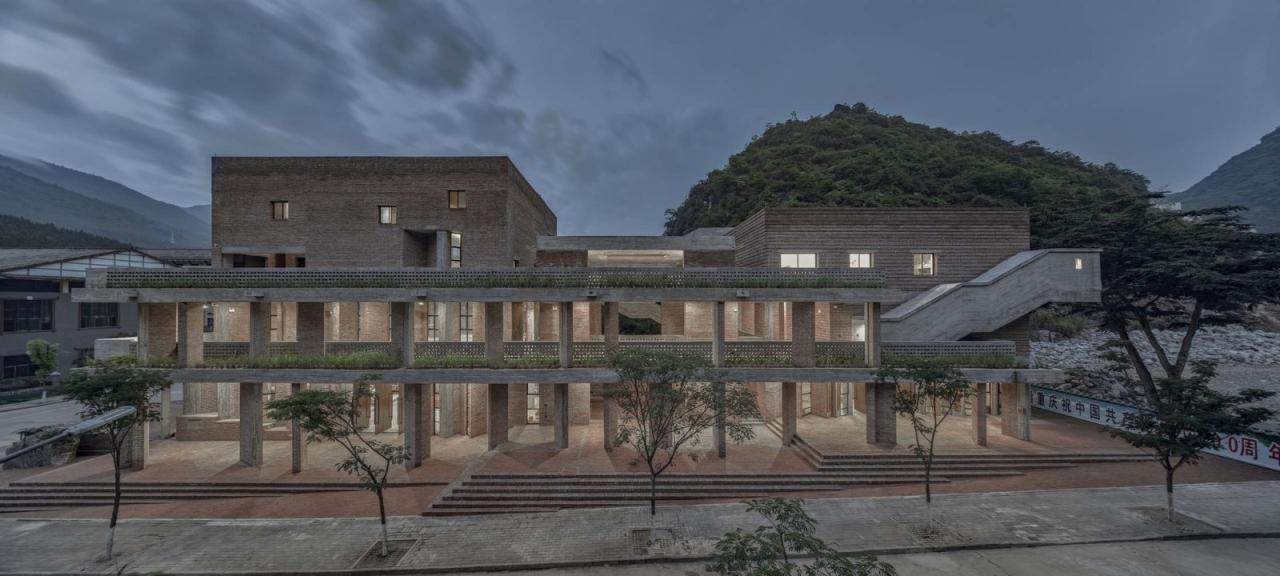 BIM建筑|江华瑶族水口镇如意村文化服务中心及特色工坊 / 地方工作室 BIM建筑|江华瑶族水口镇如意村文化服务中心及特色工坊 / 地方工作室