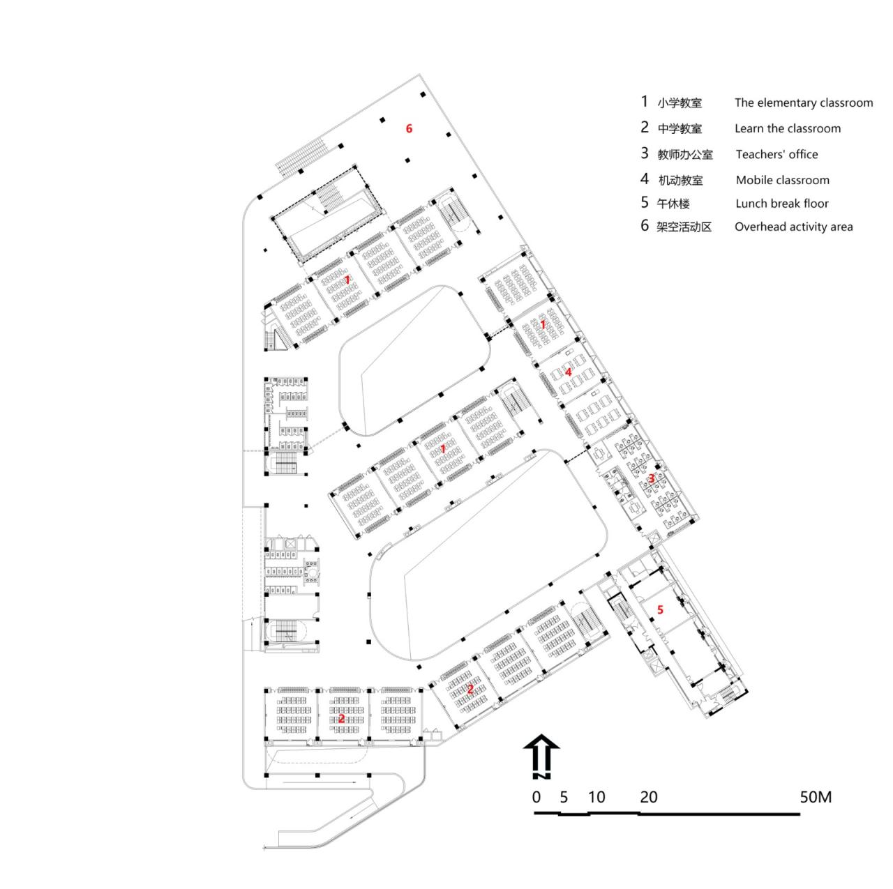 BIM建筑|深圳市坪山区东部湾区实验学校 / 申都设计 BIM建筑|深圳市坪山区东部湾区实验学校 / 申都设计