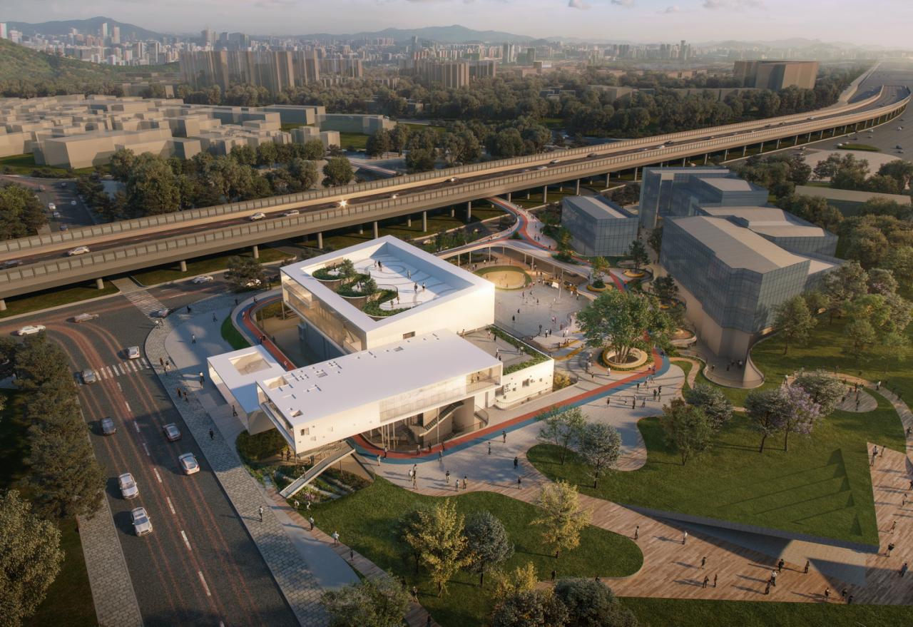 BIM建筑|“聚能浮云”设计功能与景观并存 绿色公共空间连接小区互动 吕元祥建筑师事务所广州番禺广场变电站设计方案获胜 BIM建筑|“聚能浮云”设计功能与景观并存 绿色公共空间连接小区互动 吕元祥建筑师事务所广州番禺广场变电站设计方案获胜
