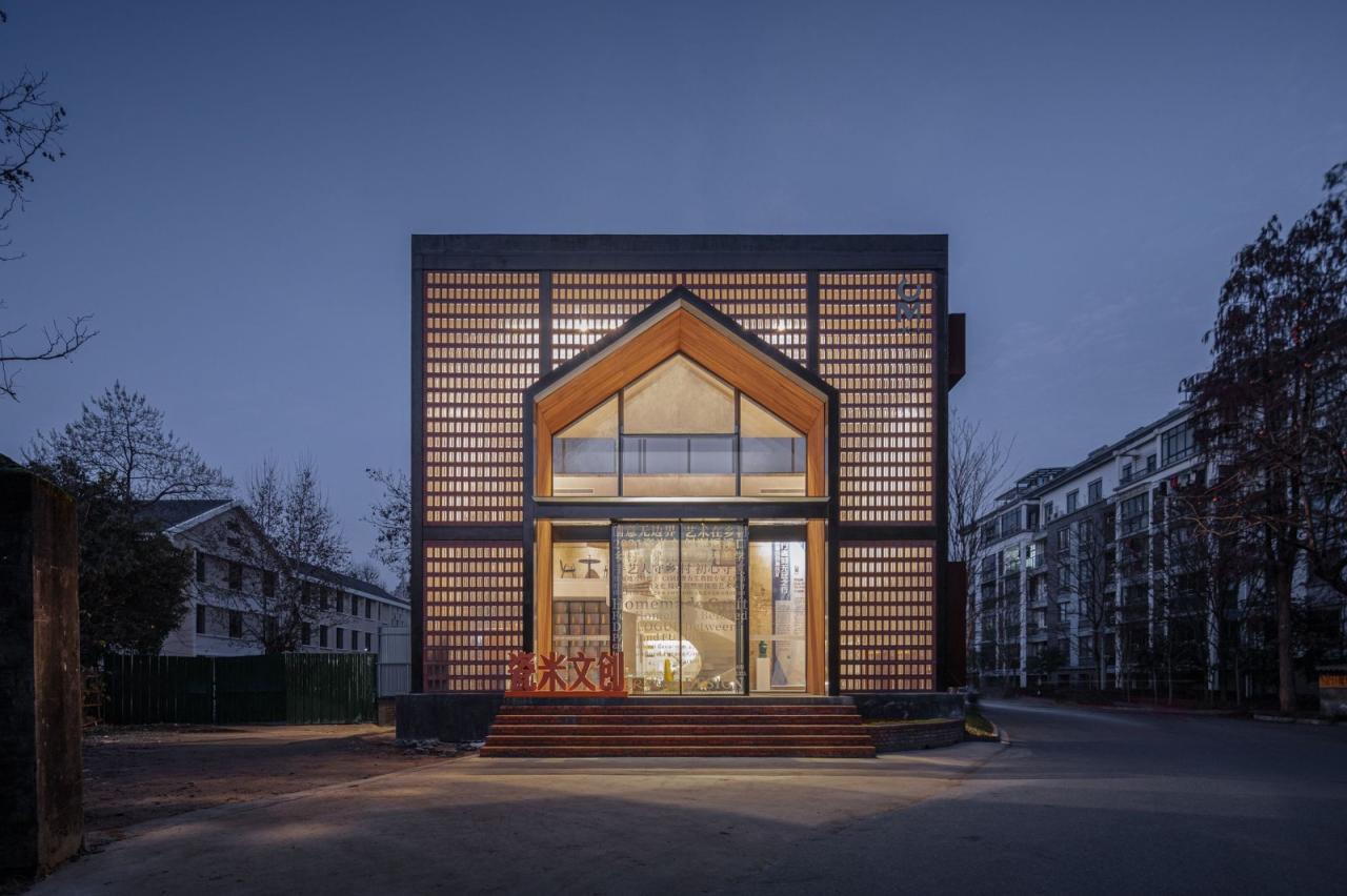 BIM建筑|龙游溪口镇乡村未来社区多功能体育馆+陶瓷专家工作站改造 / 上海严旸建筑设计工作室 BIM建筑|龙游溪口镇乡村未来社区多功能体育馆+陶瓷专家工作站改造 / 上海严旸建筑设计工作室