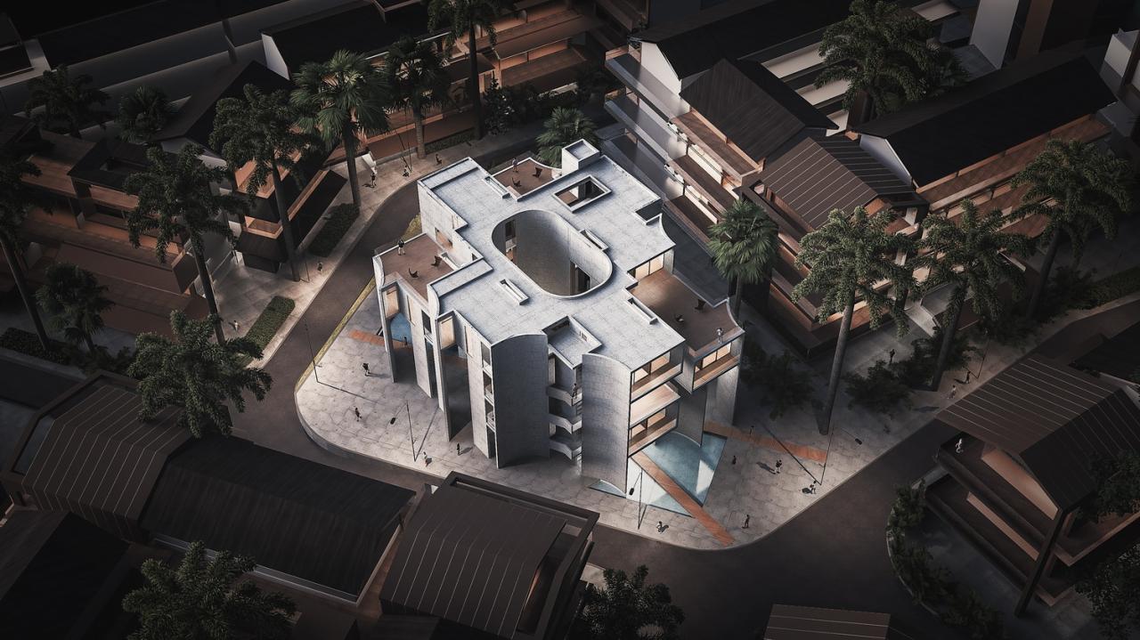 BIM建筑|围城酒店:酒店与文学 / 南旭 BIM建筑|围城酒店:酒店与文学 / 南旭