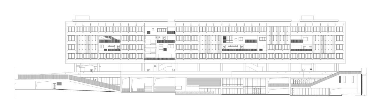 BIM建筑|深圳市龙华区行知中学 / 筑博设计-联合公设 BIM建筑|深圳市龙华区行知中学 / 筑博设计-联合公设