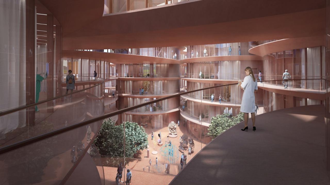 BIM建筑|建筑促进多学科协同:丹麦神经科学中心方案 / BIG BIM建筑|建筑促进多学科协同:丹麦神经科学中心方案 / BIG