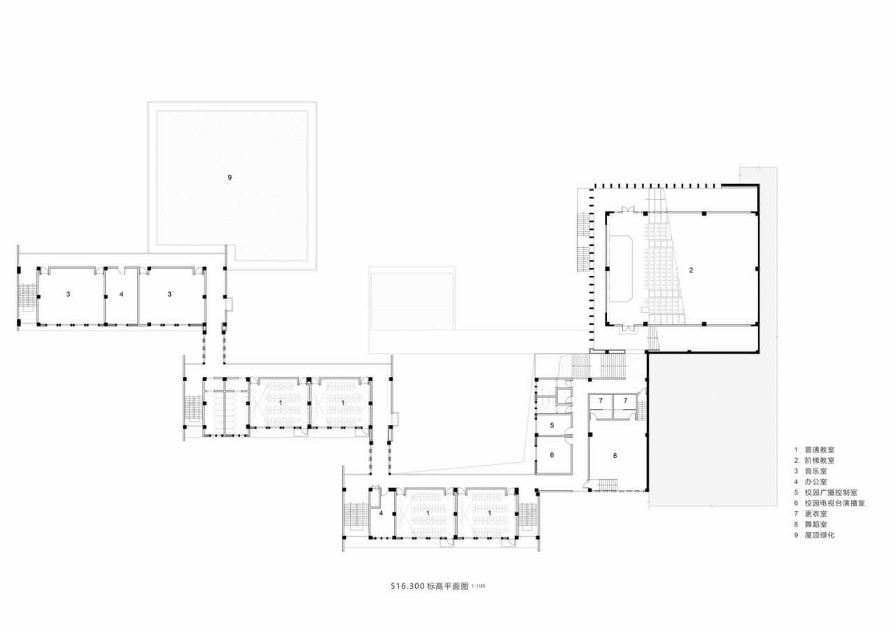 BIM建筑|黄甲小学扩建项目——秩序几何 / 本末建筑 BIM建筑|黄甲小学扩建项目——秩序几何 / 本末建筑