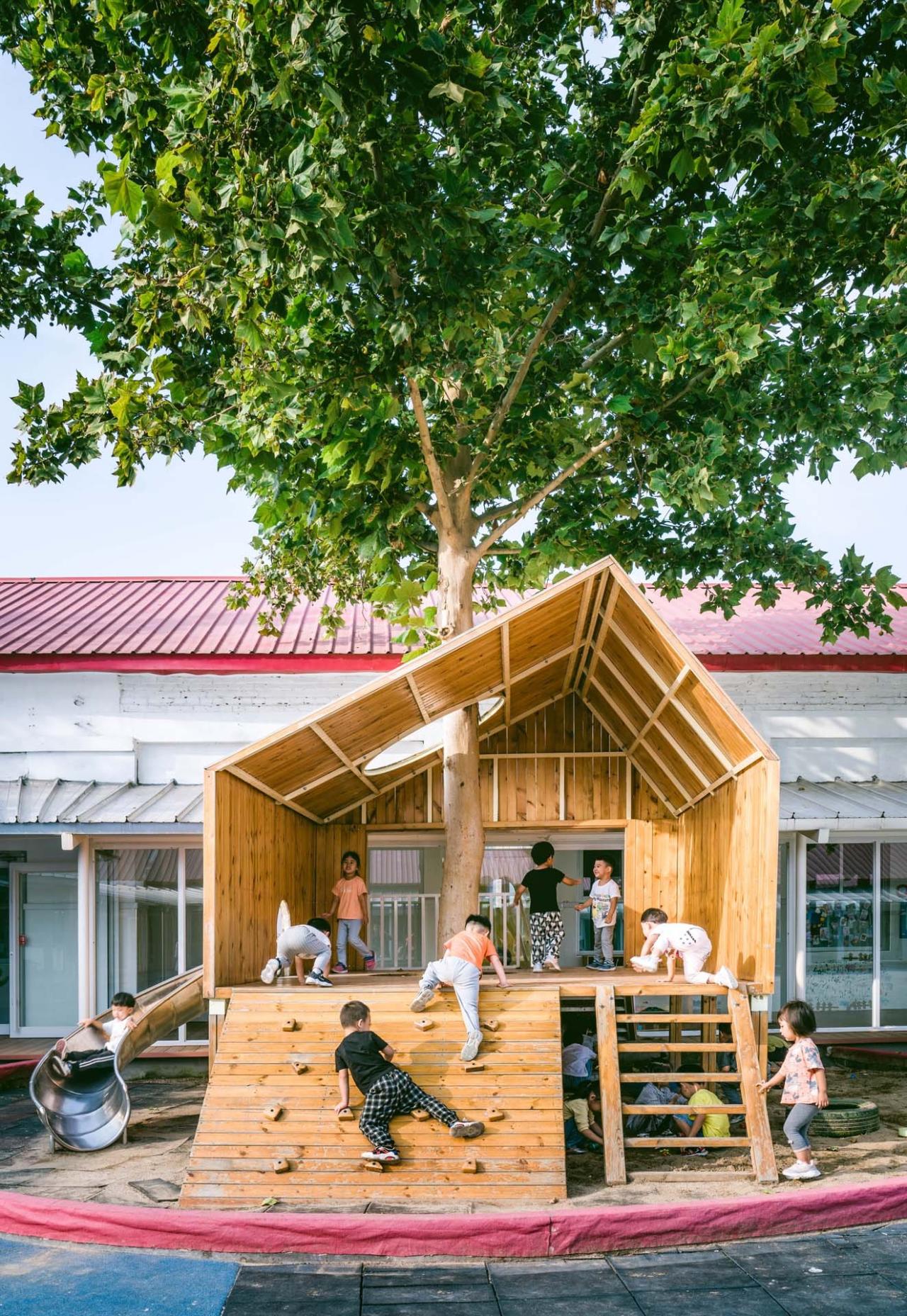 BIM建筑|献县阳光幼儿园 / 众建筑 BIM建筑|献县阳光幼儿园 / 众建筑