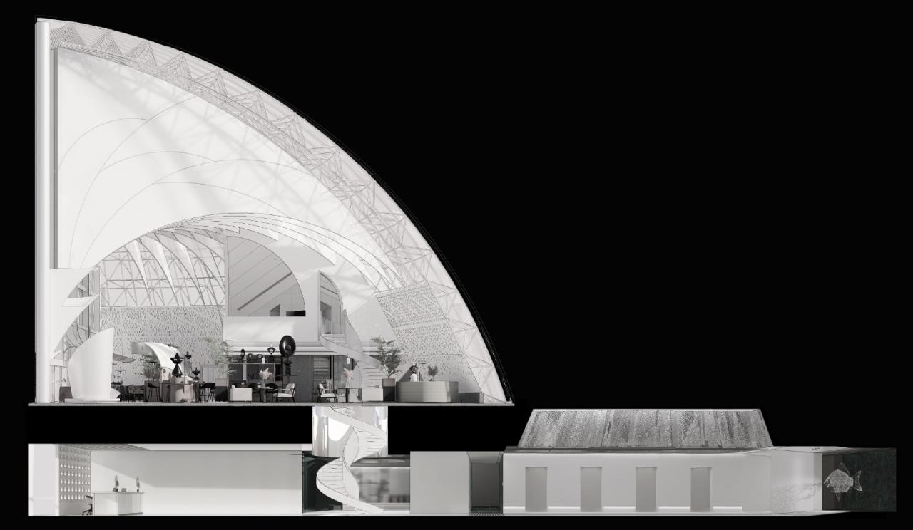 BIM建筑|帆船酒店 ASPERA HOTEL / 布道作品 BIM建筑|帆船酒店 ASPERA HOTEL / 布道作品