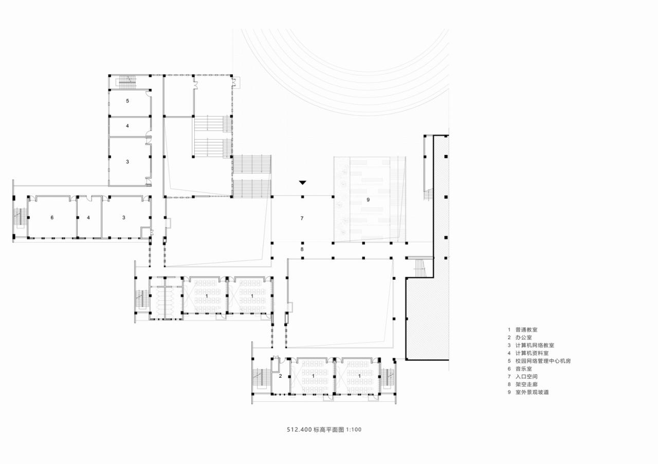 BIM建筑|黄甲小学扩建项目——秩序几何 / 本末建筑 BIM建筑|黄甲小学扩建项目——秩序几何 / 本末建筑