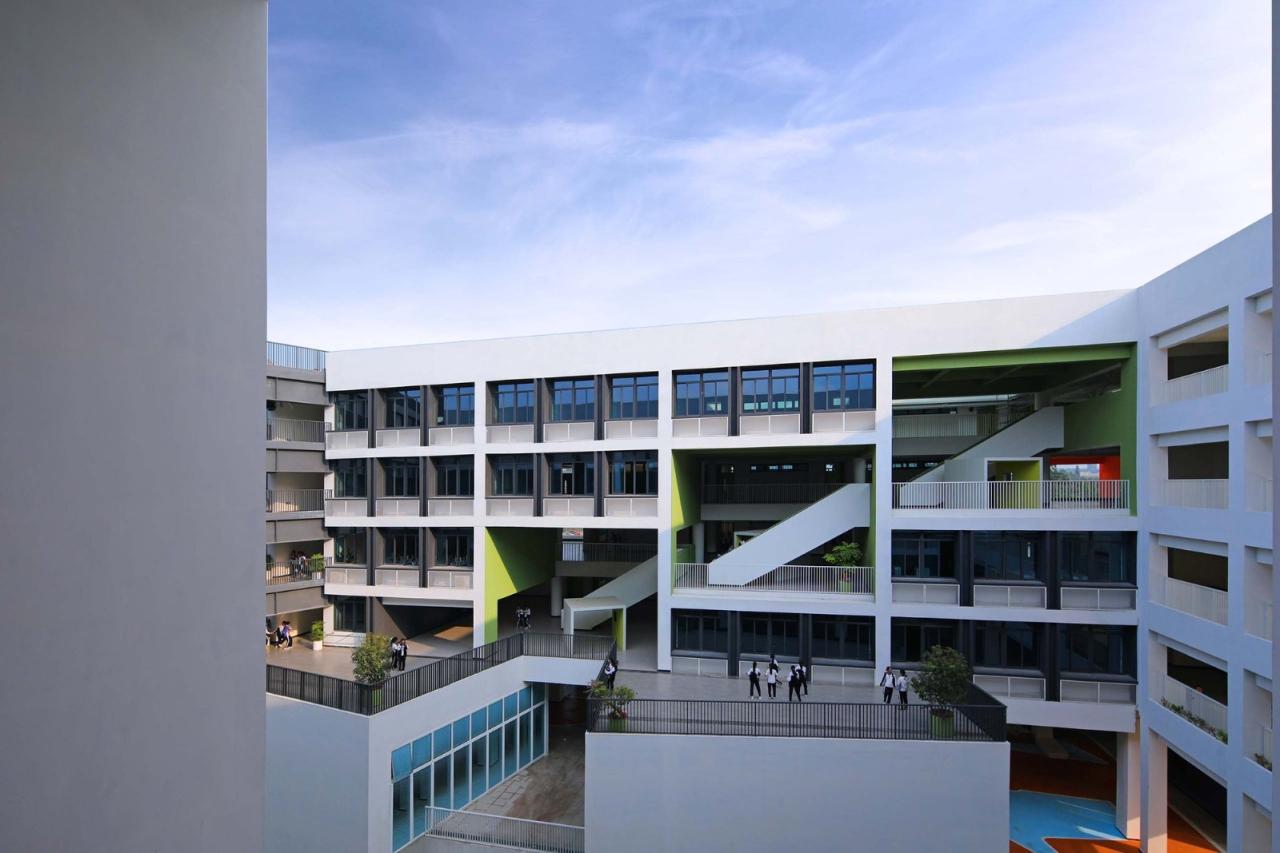 BIM建筑|深圳市龙华区行知中学 / 筑博设计-联合公设 BIM建筑|深圳市龙华区行知中学 / 筑博设计-联合公设