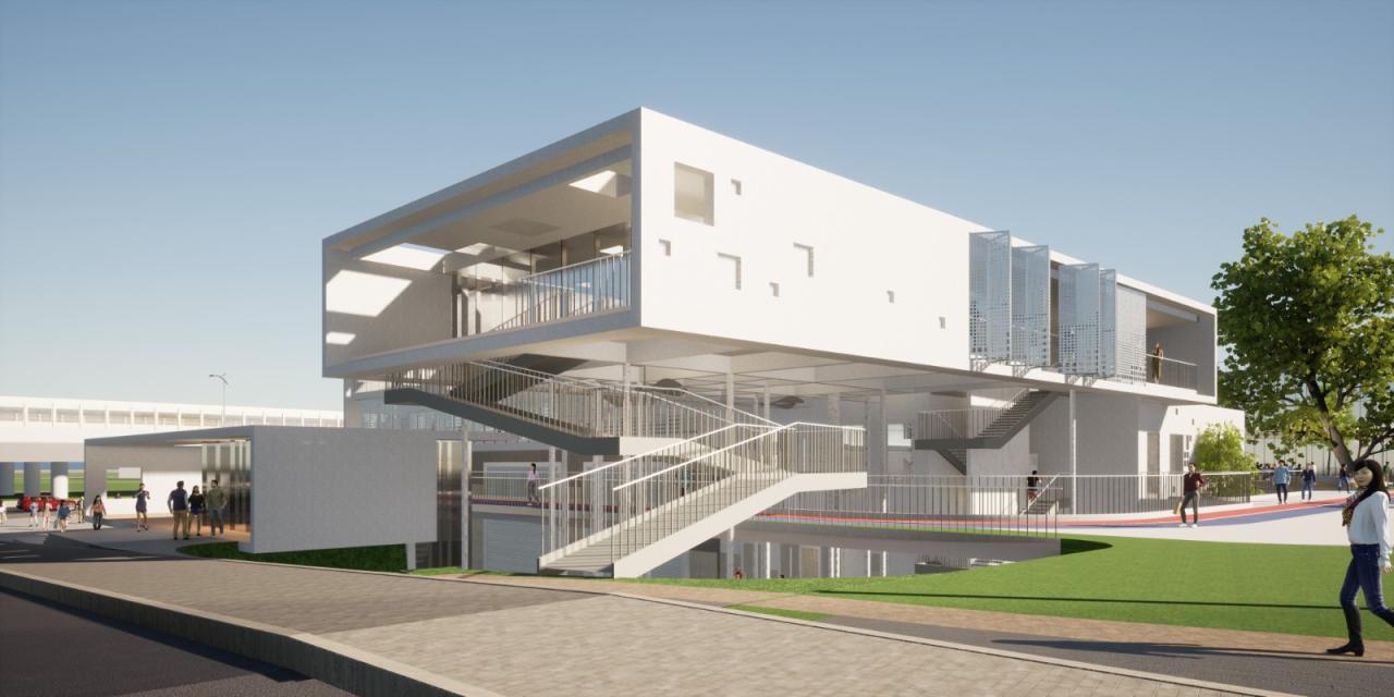 BIM建筑|“聚能浮云”设计功能与景观并存 绿色公共空间连接小区互动 吕元祥建筑师事务所广州番禺广场变电站设计方案获胜 BIM建筑|“聚能浮云”设计功能与景观并存 绿色公共空间连接小区互动 吕元祥建筑师事务所广州番禺广场变电站设计方案获胜