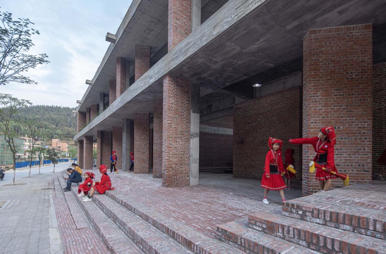 BIM建筑|江华瑶族水口镇如意村文化服务中心及特色工坊 / 地方工作室 BIM建筑|江华瑶族水口镇如意村文化服务中心及特色工坊 / 地方工作室