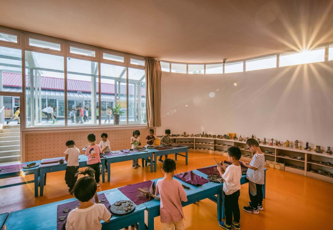BIM建筑|献县阳光幼儿园 / 众建筑 BIM建筑|献县阳光幼儿园 / 众建筑