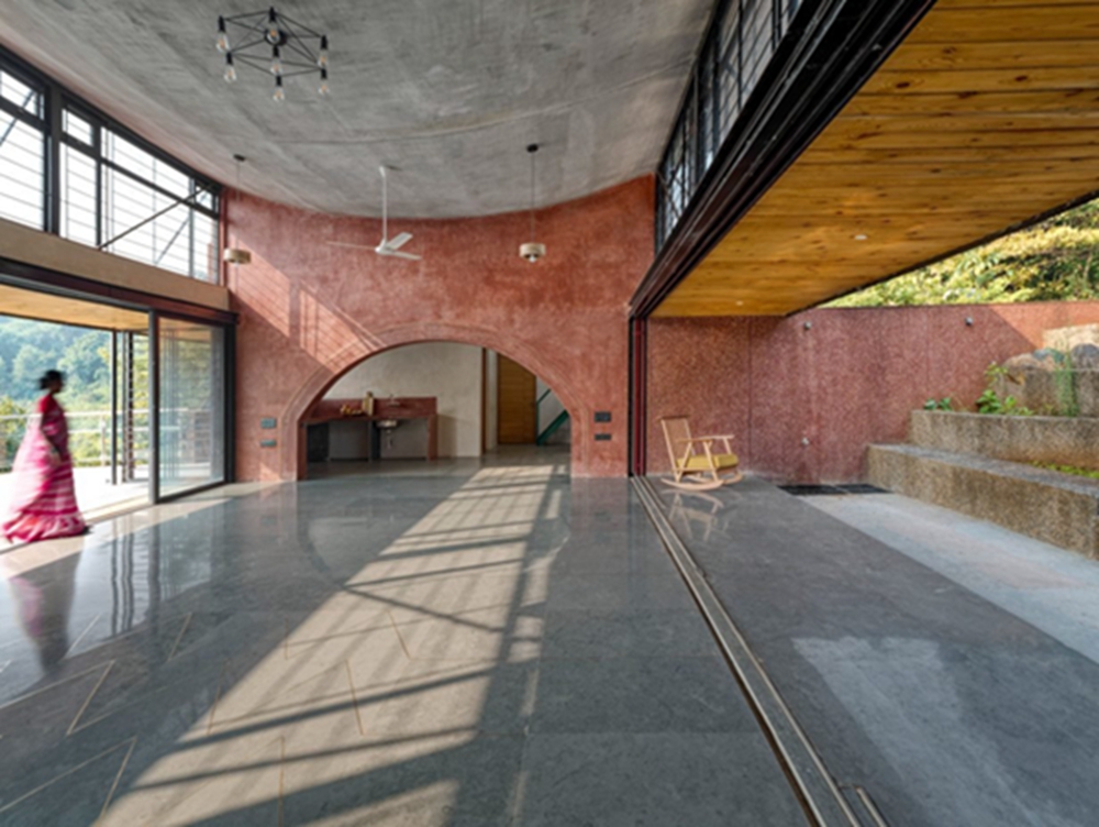 BIM建筑|红砖工作室设计弯曲屋顶度假酒店 BIM建筑|红砖工作室设计弯曲屋顶度假酒店