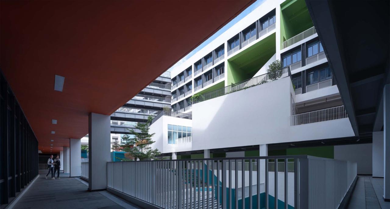 BIM建筑|深圳市龙华区行知中学 / 筑博设计-联合公设 BIM建筑|深圳市龙华区行知中学 / 筑博设计-联合公设