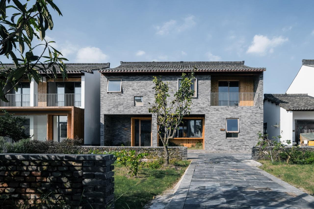BIM建筑|低成本整村改造实践:上海奉贤李窑村乡村振兴 / 水石设计 BIM建筑|低成本整村改造实践:上海奉贤李窑村乡村振兴 / 水石设计