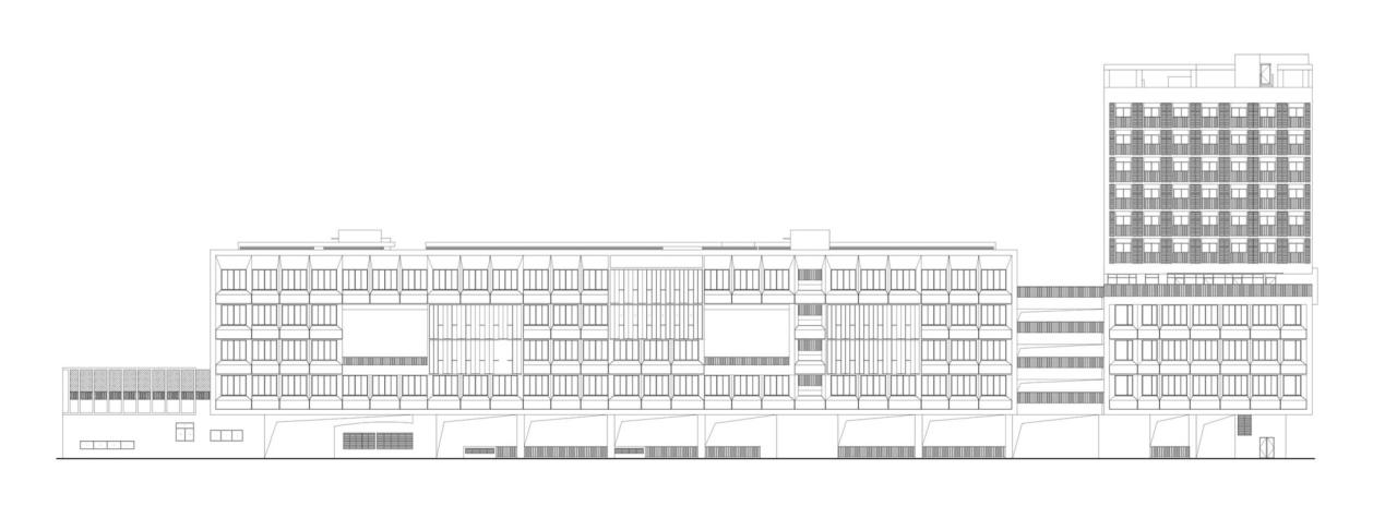 BIM建筑|深圳市龙华区行知中学 / 筑博设计-联合公设 BIM建筑|深圳市龙华区行知中学 / 筑博设计-联合公设
