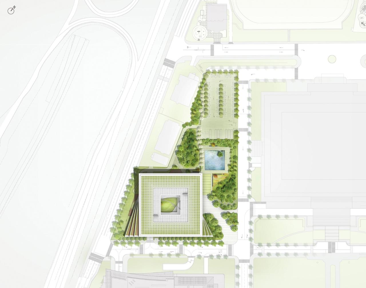 BIM建筑|国会通信大楼 / HAEAHN Architecture BIM建筑|国会通信大楼 / HAEAHN Architecture