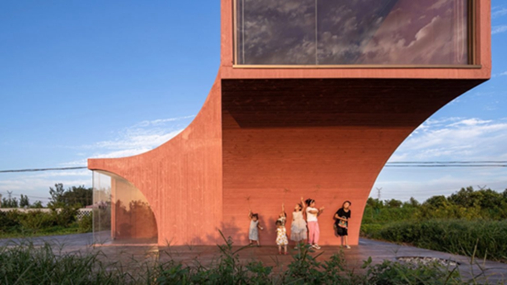 BIM建筑|席工作室在农村设计红色小屋 BIM建筑|席工作室在农村设计红色小屋
