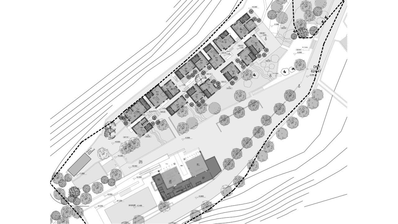 BIM建筑|隐北野奢酒店 / Penda China BIM建筑|隐北野奢酒店 / Penda China