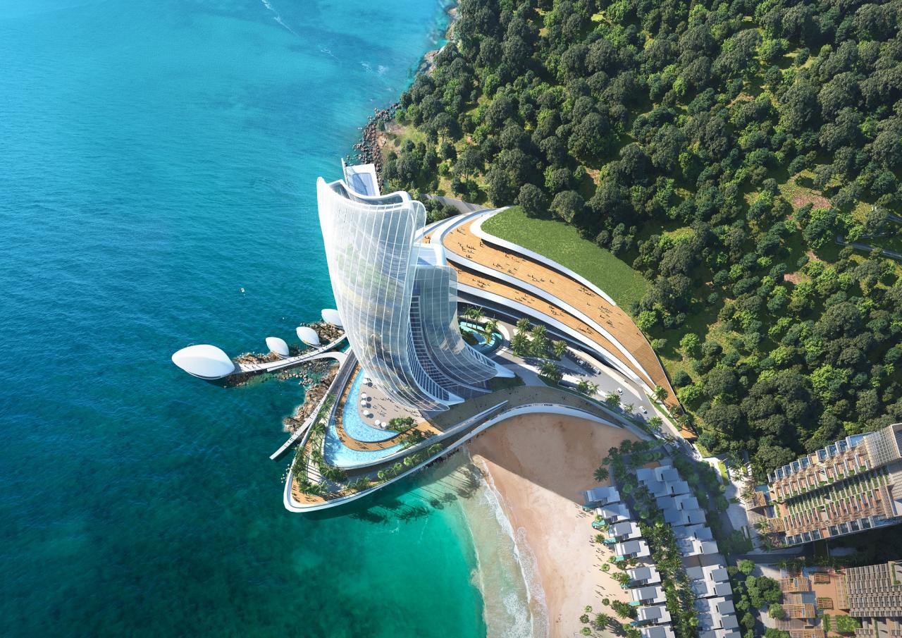 BIM建筑|越南全新海滨高端休闲旅游目的地 — 香岛度假村 / 10 Design BIM建筑|越南全新海滨高端休闲旅游目的地 — 香岛度假村 / 10 Design
