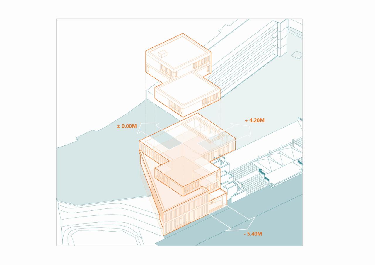 BIM建筑|黄甲小学扩建项目——秩序几何 / 本末建筑 BIM建筑|黄甲小学扩建项目——秩序几何 / 本末建筑