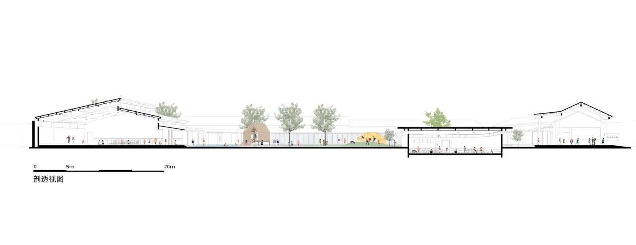 BIM建筑|献县阳光幼儿园 / 众建筑 BIM建筑|献县阳光幼儿园 / 众建筑