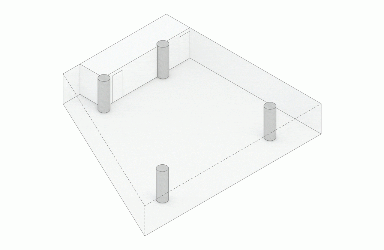 BIM建筑|设计师办公室: 黑白容器 / line+建筑事务所 BIM建筑|设计师办公室: 黑白容器 / line+建筑事务所
