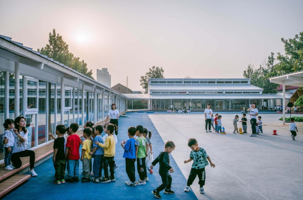 BIM建筑|献县阳光幼儿园 / 众建筑 BIM建筑|献县阳光幼儿园 / 众建筑