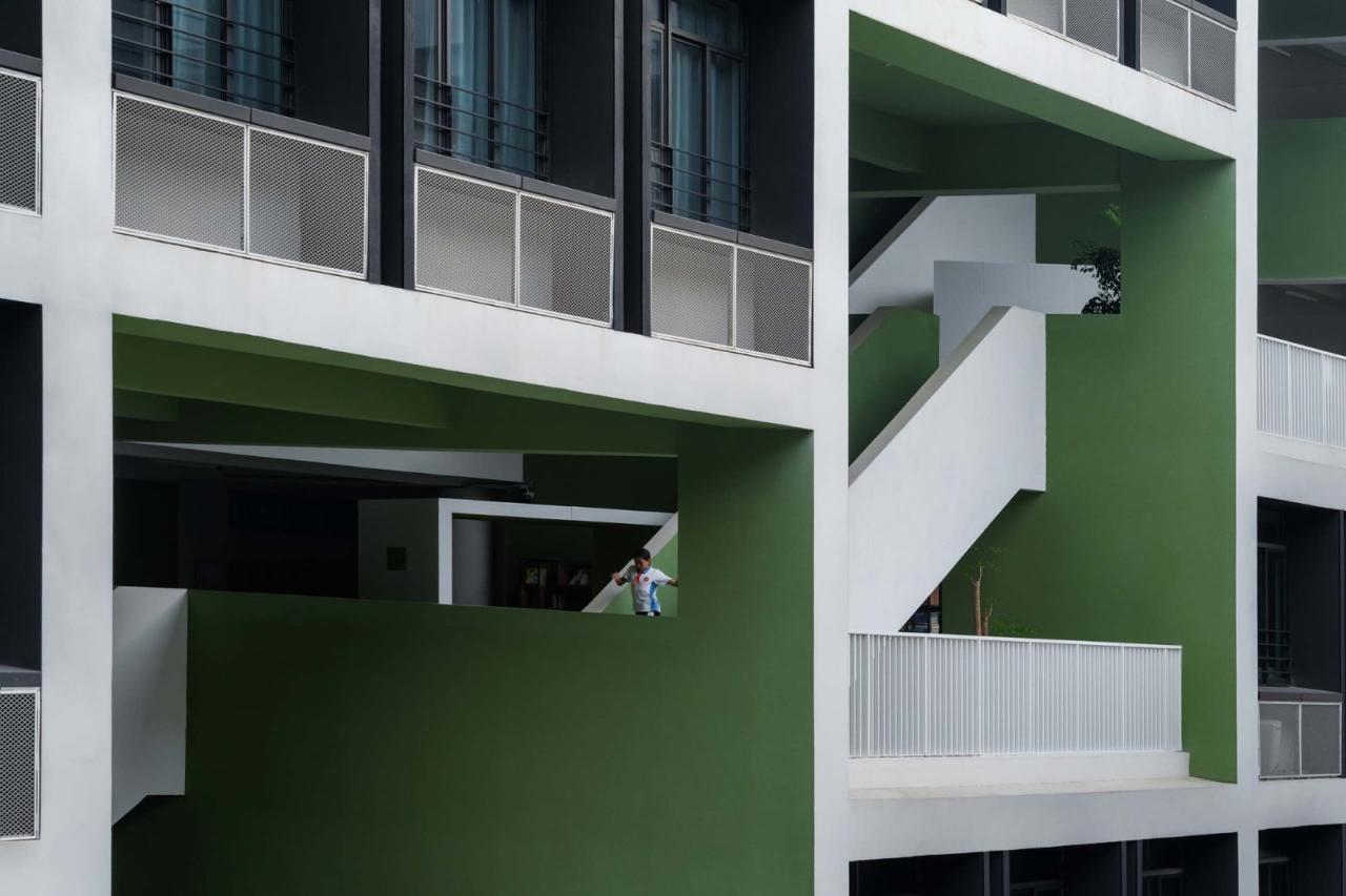 BIM建筑|深圳市龙华区行知中学 / 筑博设计-联合公设 BIM建筑|深圳市龙华区行知中学 / 筑博设计-联合公设