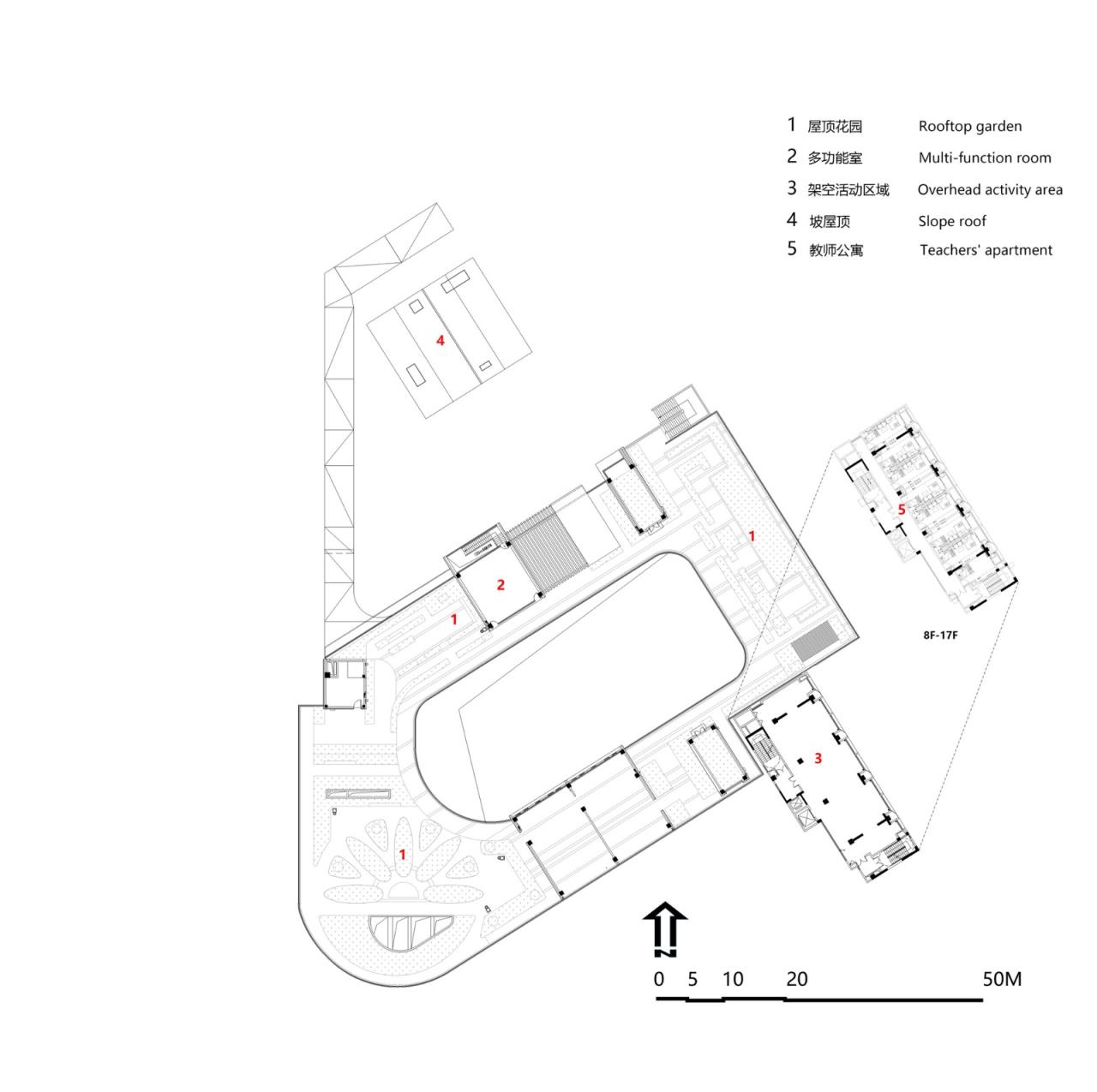 BIM建筑|深圳市坪山区东部湾区实验学校 / 申都设计 BIM建筑|深圳市坪山区东部湾区实验学校 / 申都设计