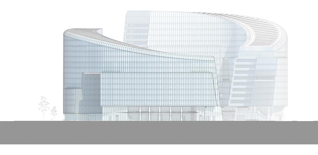 BIM建筑|成都高新万科中心——高新区的城市花园 / Laguarda.Low Architects BIM建筑|成都高新万科中心——高新区的城市花园 / Laguarda.Low Architects