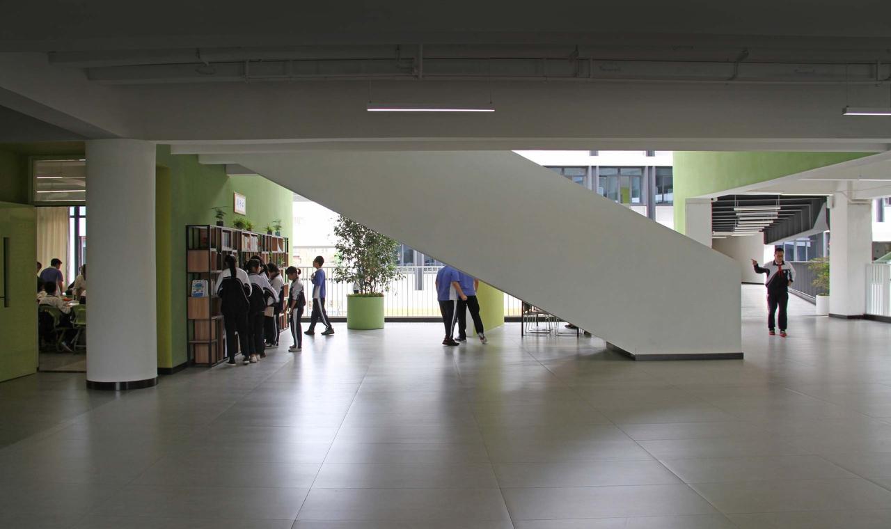 BIM建筑|深圳市龙华区行知中学 / 筑博设计-联合公设 BIM建筑|深圳市龙华区行知中学 / 筑博设计-联合公设