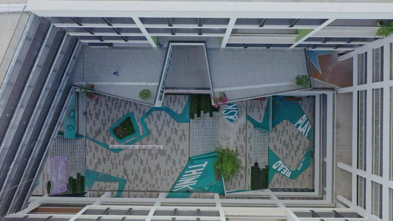 BIM建筑|深圳市龙华区行知中学 / 筑博设计-联合公设 BIM建筑|深圳市龙华区行知中学 / 筑博设计-联合公设