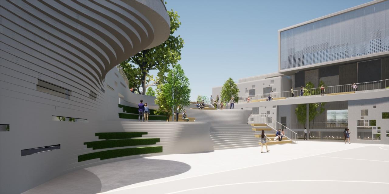 BIM建筑|“聚能浮云”设计功能与景观并存 绿色公共空间连接小区互动 吕元祥建筑师事务所广州番禺广场变电站设计方案获胜 BIM建筑|“聚能浮云”设计功能与景观并存 绿色公共空间连接小区互动 吕元祥建筑师事务所广州番禺广场变电站设计方案获胜