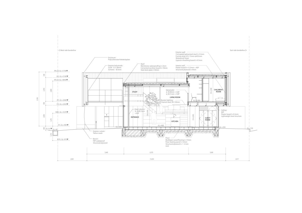 BIM建筑|柳河町住宅 / 笠井太雅+郑爱香建筑事务所 / KACH BIM建筑|柳河町住宅 / 笠井太雅+郑爱香建筑事务所 / KACH