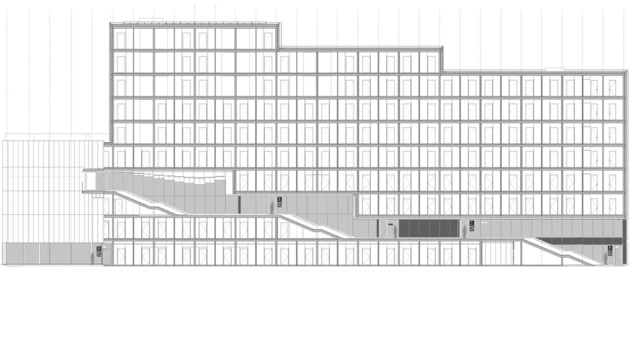 BIM建筑|莫里永学生宿舍 / 隈研吾建筑都市设计事务所 + CCHE BIM建筑|莫里永学生宿舍 / 隈研吾建筑都市设计事务所 + CCHE