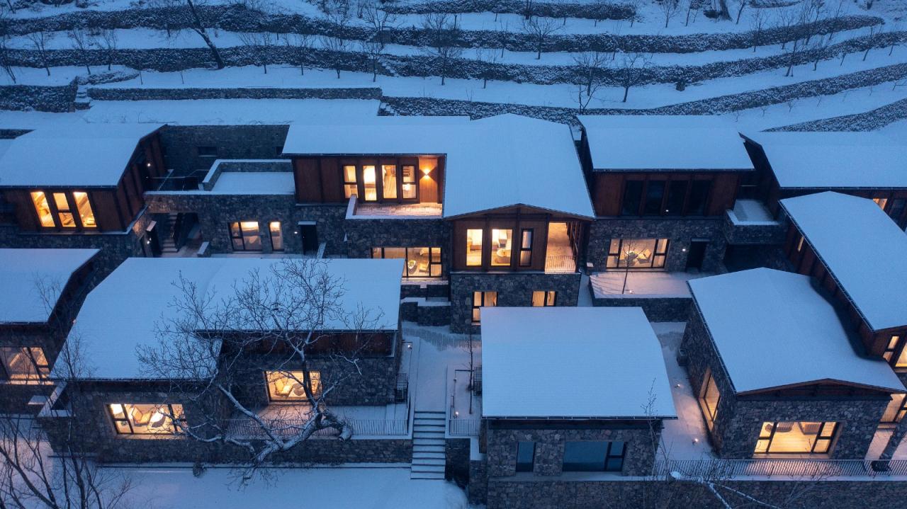 BIM建筑|隐北野奢酒店 / Penda China BIM建筑|隐北野奢酒店 / Penda China