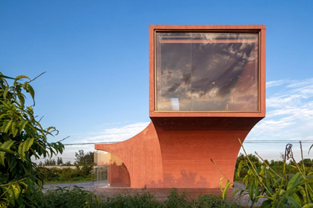 BIM建筑|席工作室在农村设计红色小屋 BIM建筑|席工作室在农村设计红色小屋