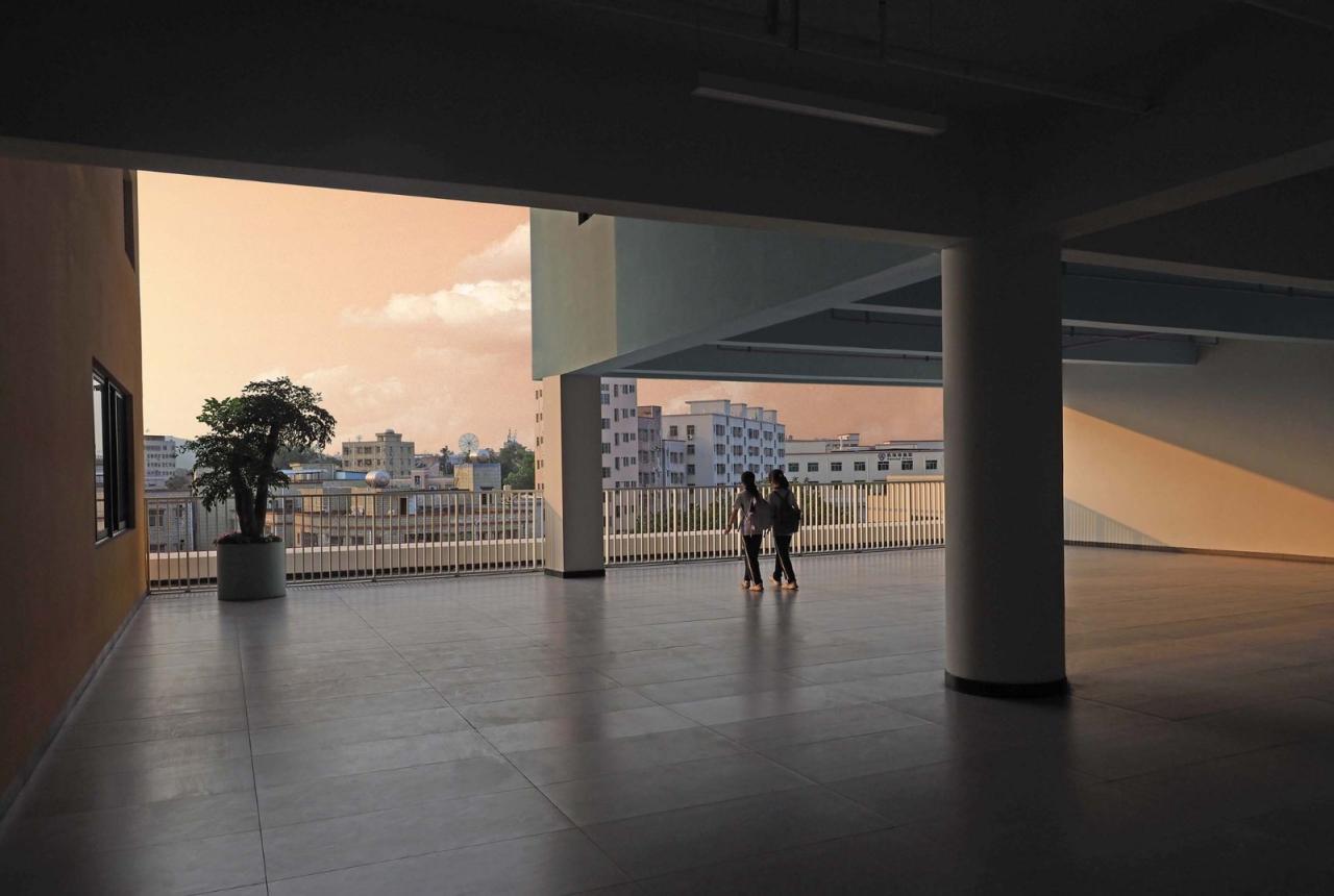 BIM建筑|深圳市龙华区行知中学 / 筑博设计-联合公设 BIM建筑|深圳市龙华区行知中学 / 筑博设计-联合公设