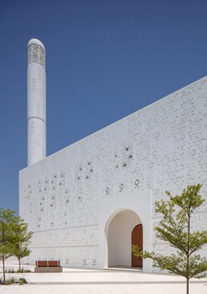 BIM建筑|达巴格工作室设计书法覆盖的清真寺 BIM建筑|达巴格工作室设计书法覆盖的清真寺