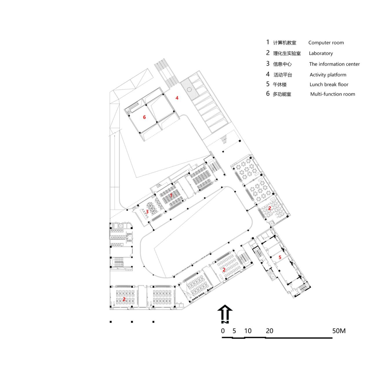 BIM建筑|深圳市坪山区东部湾区实验学校 / 申都设计 BIM建筑|深圳市坪山区东部湾区实验学校 / 申都设计