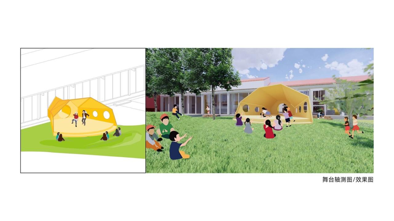 BIM建筑|献县阳光幼儿园 / 众建筑 BIM建筑|献县阳光幼儿园 / 众建筑