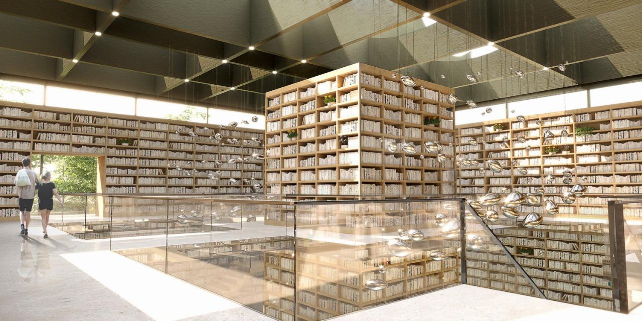 BIM建筑|林河陌影——仙市古镇活动综合体方案设计 / 外行建筑 BIM建筑|林河陌影——仙市古镇活动综合体方案设计 / 外行建筑