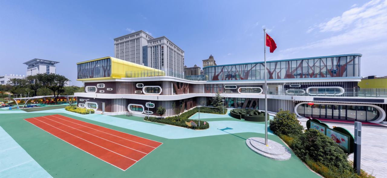 BIM建筑|渭南市政府机关幼儿园 / 中合元创建筑设计股份有限公司 BIM建筑|渭南市政府机关幼儿园 / 中合元创建筑设计股份有限公司