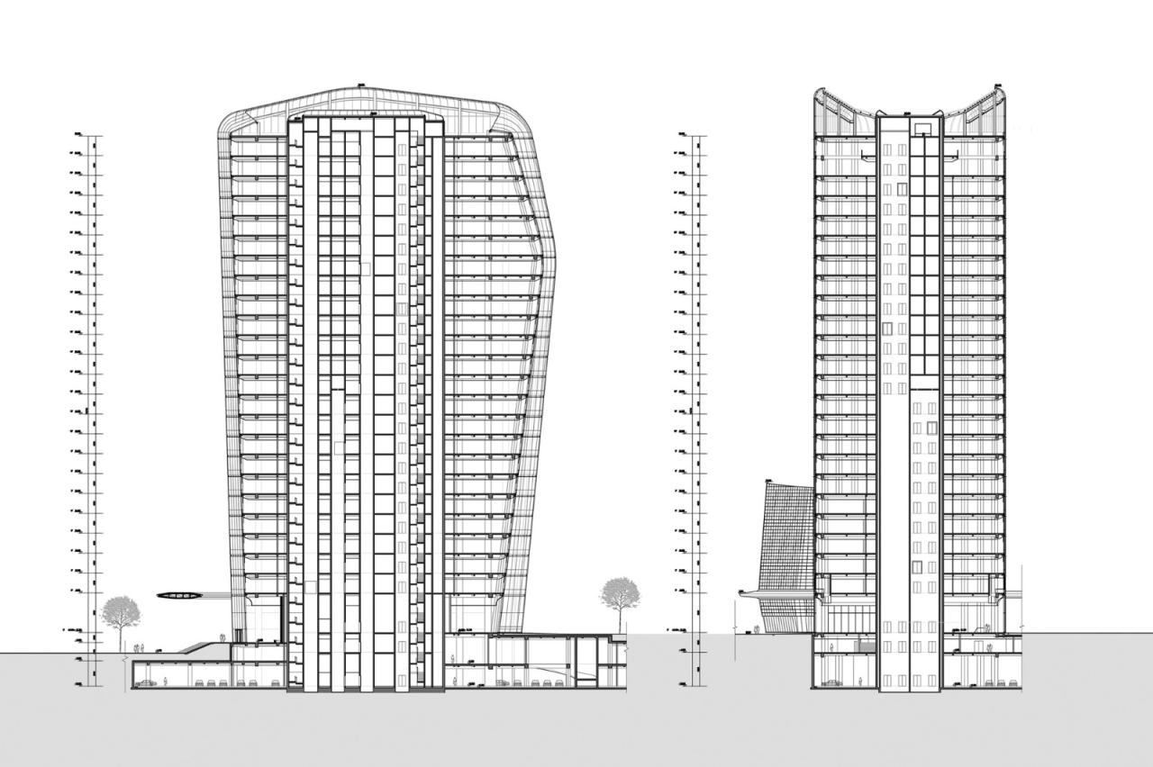 BIM建筑|南方大学科技园和B1塔楼 / Saltans Architects BIM建筑|南方大学科技园和B1塔楼 / Saltans Architects