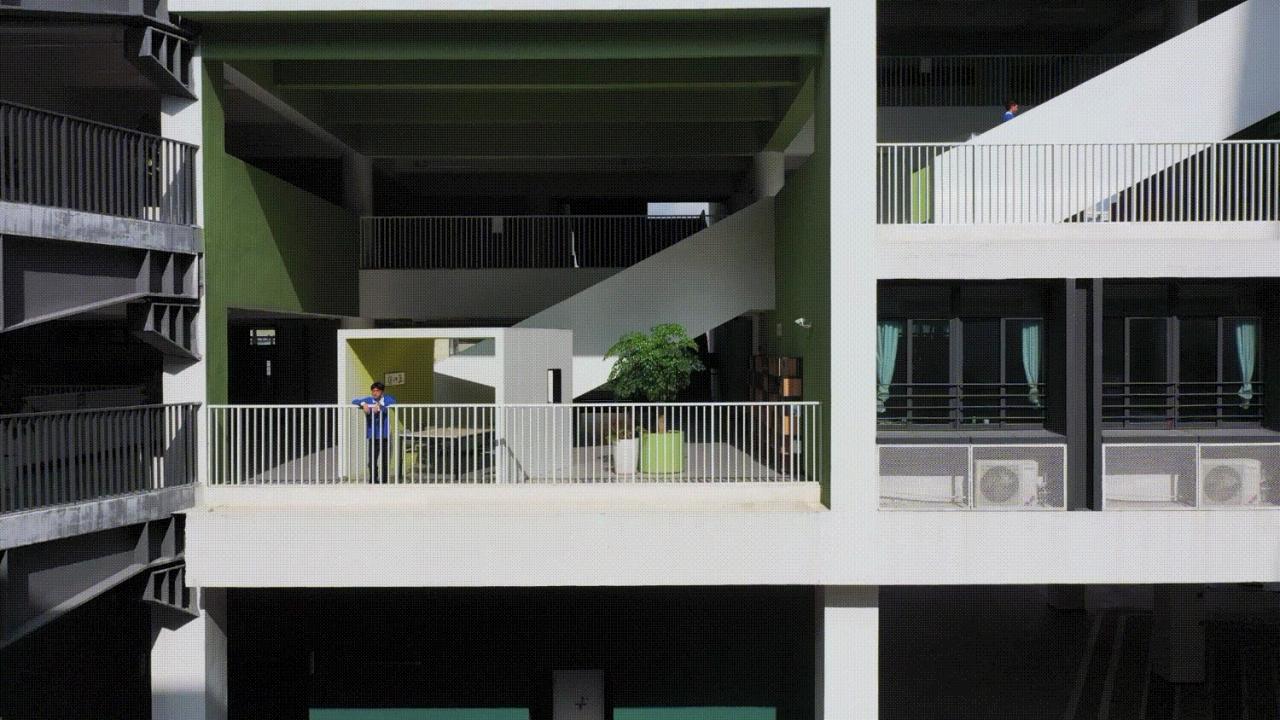 BIM建筑|深圳市龙华区行知中学 / 筑博设计-联合公设 BIM建筑|深圳市龙华区行知中学 / 筑博设计-联合公设