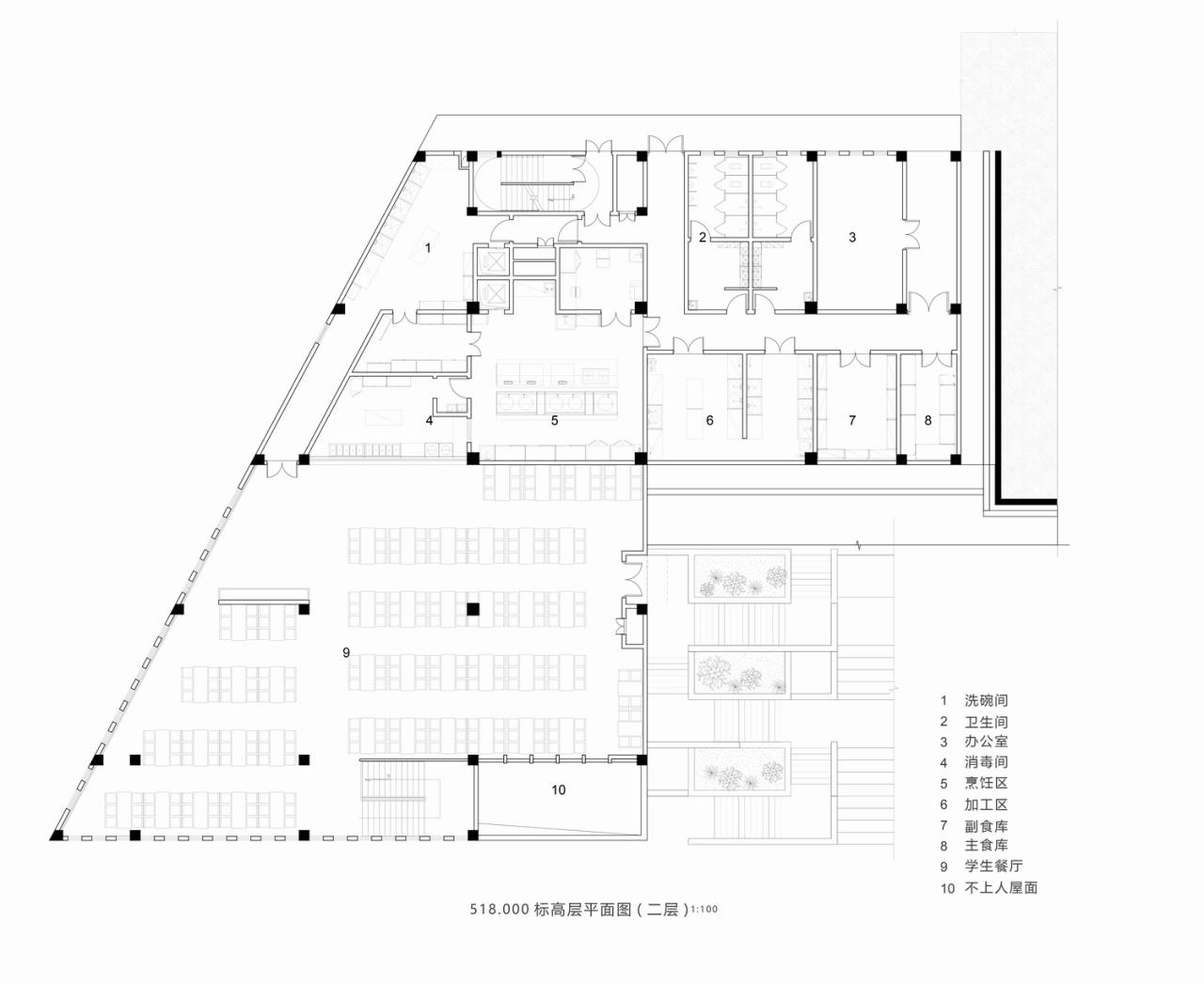 BIM建筑|黄甲小学扩建项目——秩序几何 / 本末建筑 BIM建筑|黄甲小学扩建项目——秩序几何 / 本末建筑