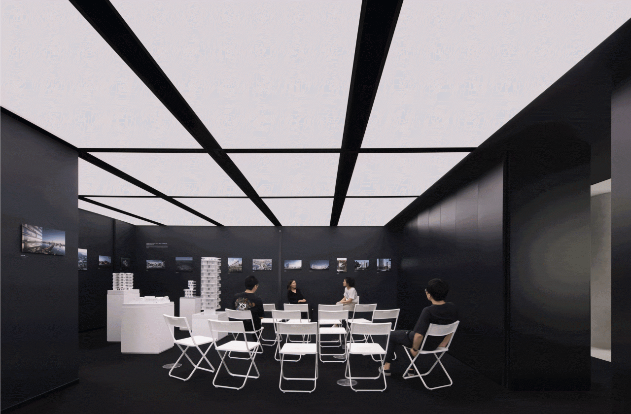 BIM建筑|设计师办公室: 黑白容器 / line+建筑事务所 BIM建筑|设计师办公室: 黑白容器 / line+建筑事务所